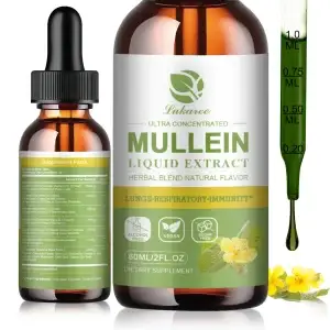 Mullein Leaf Extract Drops Support Immune and Digestive System