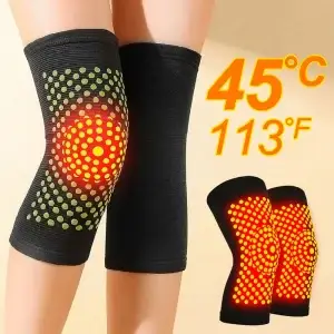 2PCS New Self Heating Knee Braces Sleeve  Knee Support Far Infrared  Knee Pads