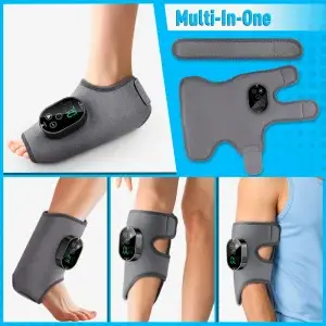 Electric Heating Vibration Foot Ankle Massager Elbow Relax Muscles